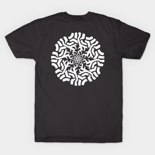 roots penetrate the soil | kaleidoscope art T-Shirt